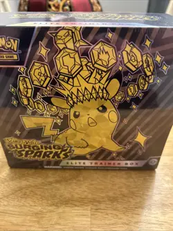 Pokemon TCG Scarlet & Violet SURGING SPARKS Elite Trainer Box FACTORY SEALED ETB - Image 1