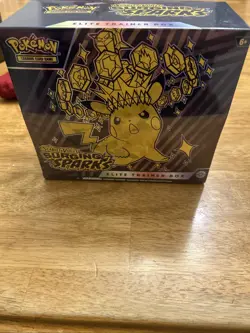 Pokemon TCG Scarlet & Violet SURGING SPARKS Elite Trainer Box FACTORY SEALED ETB - Image 2