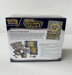 Pokemon TCG Scarlet & Violet Surging Sparks ETB Elite Trainer Box Factory Sealed - Image 4