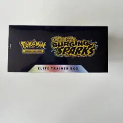 Pokemon TCG Scarlet & Violet Surging Sparks ETB Elite Trainer Box Factory Sealed - Image 5