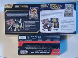 Pokemon 1 Surging Sparks Etb, 1 Mega Evolution Etb, 1 Prismatic Surprise Box - Image 3