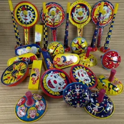 Huge Vintage Lot 26 Tin Toy Noise Maker Clacker Kirchhof Life Of The Party Metal - Image 1