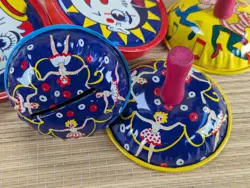 Huge Vintage Lot 26 Tin Toy Noise Maker Clacker Kirchhof Life Of The Party Metal - Image 2