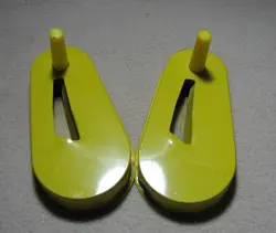 Lot of 2 VTG Antique Tin Kirchhof Noise Makers Life of the Party Flapper Girl - Image 2