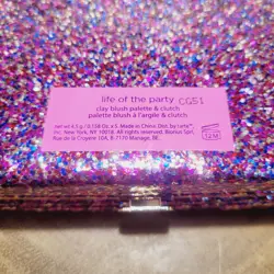 tarte (Life of the Party) Clay Blush Palette & Clutch - Limited Edition - Image 4