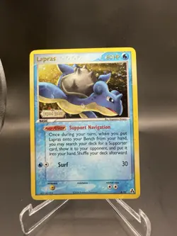 Lapras Legend Maker Reverse Holo Rare 8/92 Pokemon Card 2006 LP - Image 1