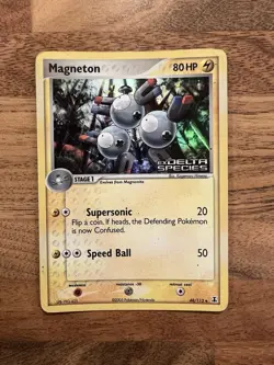 Pokemon Magneton Holo Stamped 48/113 Ex Delta Species - Image 1