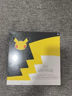 Pokemon TCG: Celebrations Pokemon Center Elite Trainer Box Minor Rip In Seal 820650809866 - Image 1