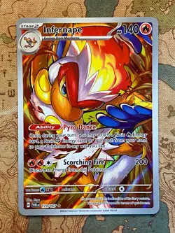 Pokemon Card TCG - Infernape 173/167 Illustration Rare Twilight Masquerade NM - Image 2