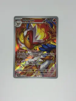 Infernape Illustration Twilight Masquerade Pokemon TCG Card 173/167 - Image 1