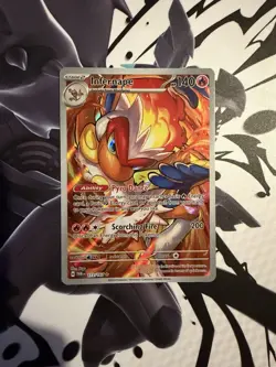 Pokemon TCG SV Twilight Masquerade Infernape 173/167 Illustration Rare Card - Image 2