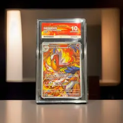 ACE 10 Infernape 173/167 Twilight Masquerade Illustration Rare Pokemon Card TCG - Image 1