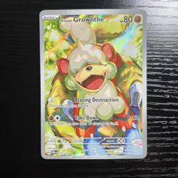 Hisuian Growlithe 181/167 Sv06: Twilight Masquerade Holo - Image 1