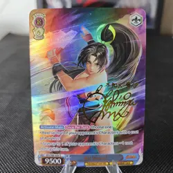9×The King Of Fighters Shiranui Mai Doujin Card KOF Goddess Waifu Custom Holo - Image 5