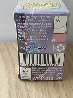 Dragon Shield Pink Matte Card Sleeves x 100 | New and Sealed 5706569110055 - Image 3