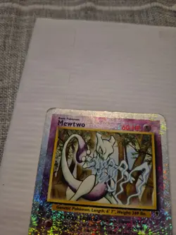 2002 Pokemon Mewtwo 29/110 Legendary Collection Reverse Holo Foil card HP - Image 2