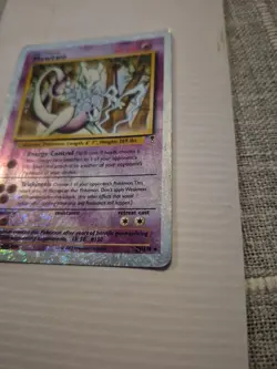 2002 Pokemon Mewtwo 29/110 Legendary Collection Reverse Holo Foil card HP - Image 4