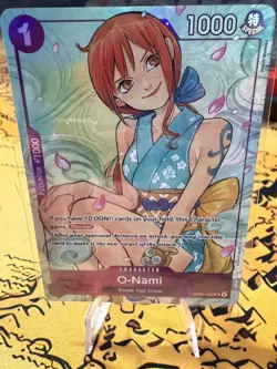 O-Nami (Illustration Box Vol.1) OP05-062 One Piece Promotion Cards Foil SEALED - Image 1