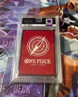 GEM MINT PSA 10 - Monkey D Luffy ST21-001 Learn Together One Piece Card English - Image 2
