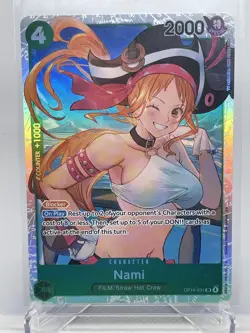 One Piece OP14-031 Nami Super Rare SR Card Game TCG - Image 1