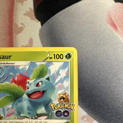 Ivysaur 002/078 Pokemon GO Non Holo Pokemon Card Free Shipping! - Image 4