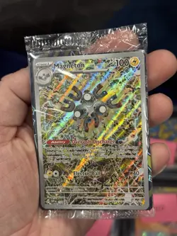 Pokemon Card Game - Magneton #159 Black Star Promo card - SEALED - Image 1