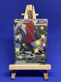 Pokemon TCG Charizard v Champions Path Full Art Secret Rare Card 079/073 - Image 1