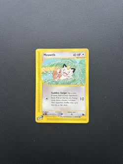 Pokemon Card Skyridge Meowth 78/144 E Series Pokemon TCG - Image 3