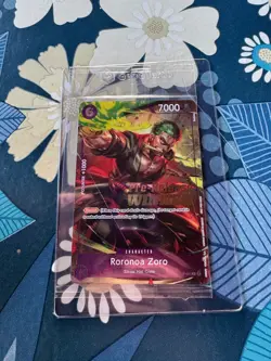 One Piece Roronoa Zoro OP-06 Pre-Release Winner Promo Card P-045 English - Image 2