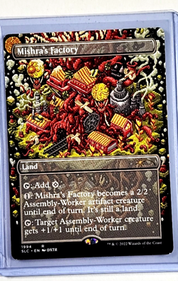 2022 MTG Magic the Gathering Secret Lair 30th Countdown #1994 Mishra's Factory - Image 1