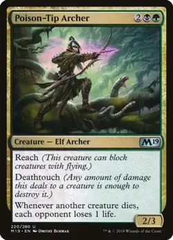 Poison-Tip Archer [Core Set 2019] Near Mint - Image 1