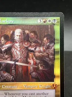 MTG Magic The Gathering Edgar Markov Innistrad Remastered Foil Retro Frame INR - Image 4