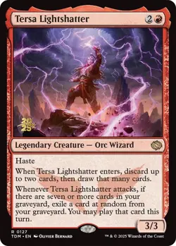 Tersa Lightshatter [Tarkir: Dragonstorm Prerelease Promos] Foil Near Mint - Image 1