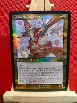 Munitions Expert FOIL (Retro Frame) - Modern Horizons - NM - Uncommon - MTG - Image 1