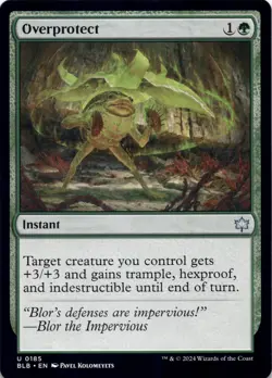 Overprotect - Bloomburrow - Magic MTG NM - Image 1