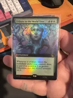 Tribute to the World Tree March of the Machine Foil - Image 1
