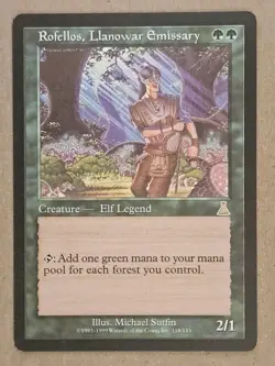 Rofellos, Llanowar Emissary - Urza's Destiny - Near Mint | MTG - Image 1