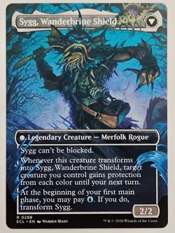 MTG Lorwyn Eclipsed - ECL 288 Sygg, Wanderwine Wisdom (Borderless) - Rare - Image 2