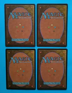 Magic the Gathering MTG Alliances CHAOS HARLEQUIN X 4 VLP/EX RARE 1996! - Image 3