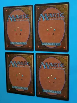 Magic the Gathering MTG Alliances CHAOS HARLEQUIN X 4 VLP/EX RARE 1996! - Image 4