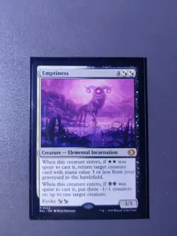 Emptiness Lorwyn Eclipsed Regular MTG Magic - Image 1