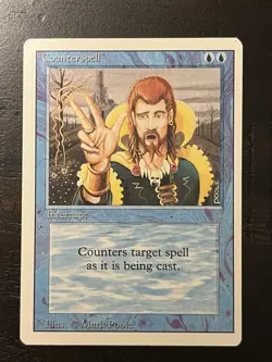Magic the Gathering ~ MTG ~ 1x Counterspell ~ M/NM ~ REVISED - Image 1