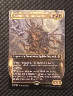 Auntie Ool, Cursewretch - 2 - MTG: Lorwyn Eclipsed - Borderless - Mythic - Image 1