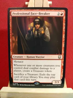 Professional Face-Breaker - Modern Horizons 3 Commander - NM - Rare - MTG - Image 1