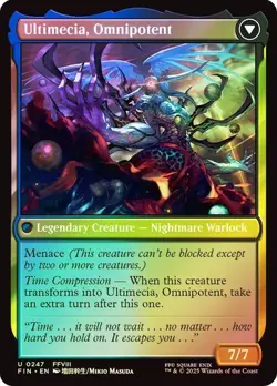 Ultimecia, Time Sorceress FOIL - 0247 - Uncommon - Final Fantasy FIN MTG - Image 2