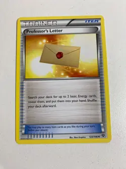 Pokemon TCG 123/146 Trainer Professor's Letter Uncommon XY Very Good Condition - Image 3