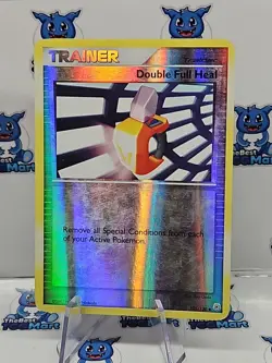 Double Full Heal 105/130 Reverse Holo Diamond And Pearl Pokemon LP - Image 1