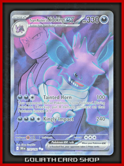 Team Rocket's Nidoking ex 216/182 - Sv10: Destined Rivals Pokemon TCG - Image 1