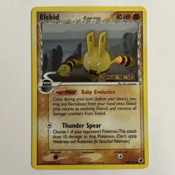 Elekid Delta Species 48/101 Dragon Frontiers Reverse Holo Stamped Pokemon TCG LP - Image 1
