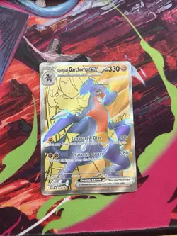 Pokemon TCG Cynthia's Garchomp ex SVP 204! NM Condition! Ultra rare - Image 2